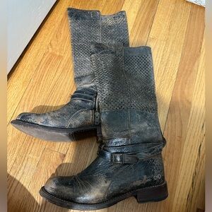 Bedstu Cobbler Series Handcrafted genuine leather tall riding boots